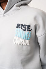 Fresh Flavours Rise Hoodie - Light Grey