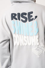 Fresh Flavours Rise Hoodie - Light Grey