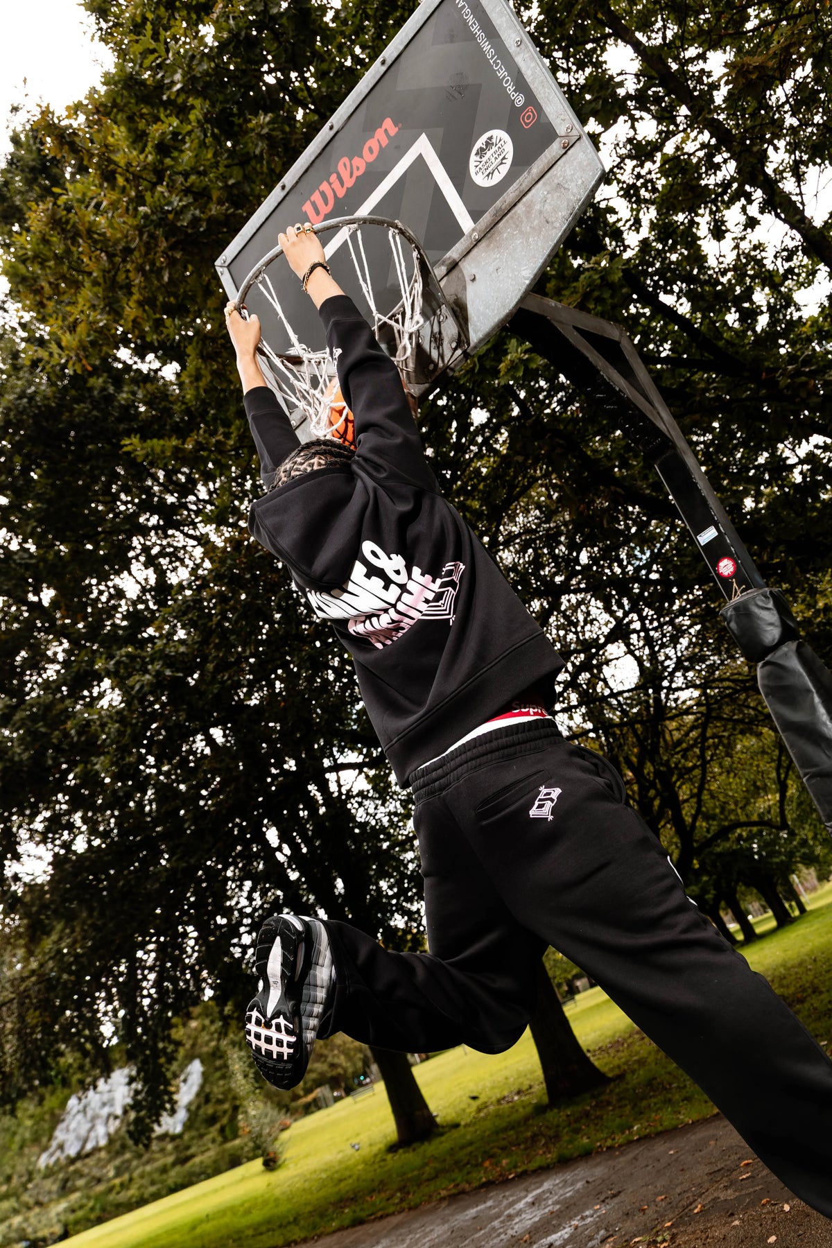 Fresh Flavours Rise Hoodie - Black