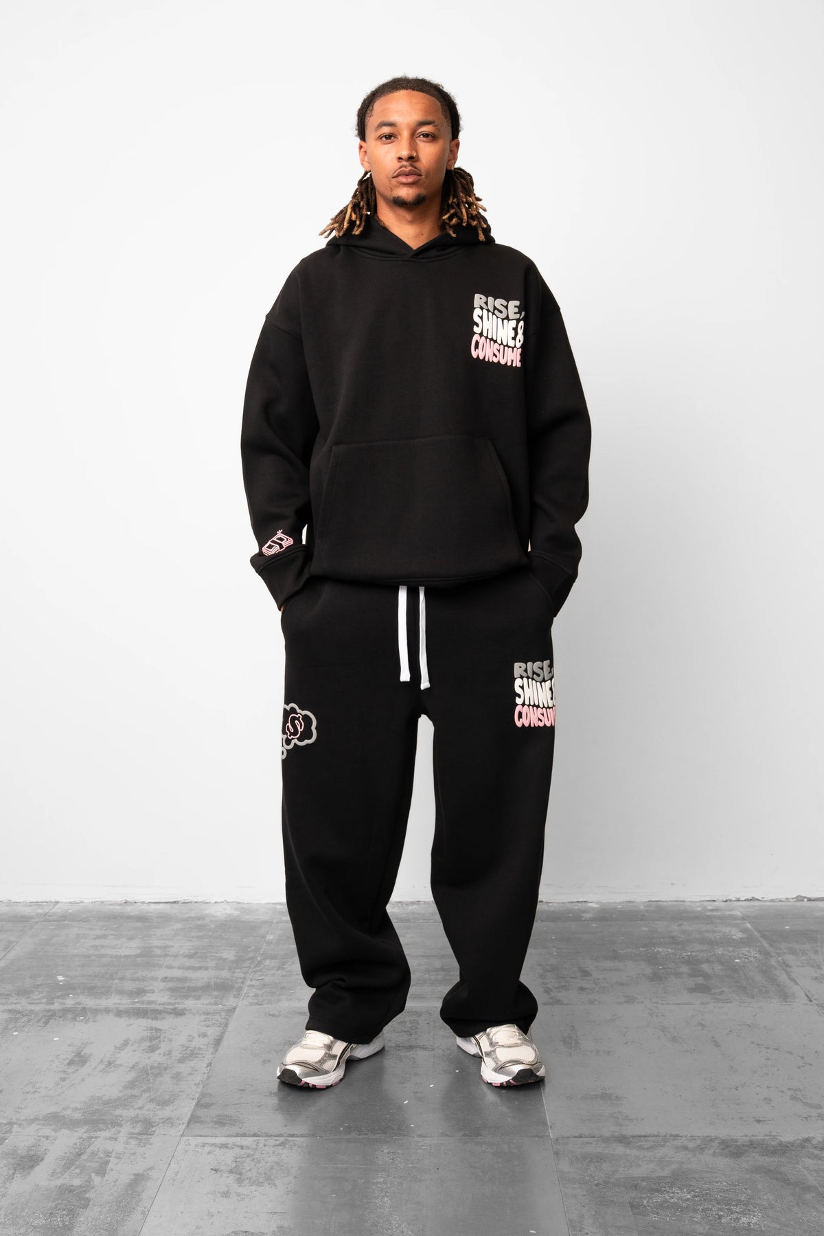 Fresh Flavours Rise Joggers - Black
