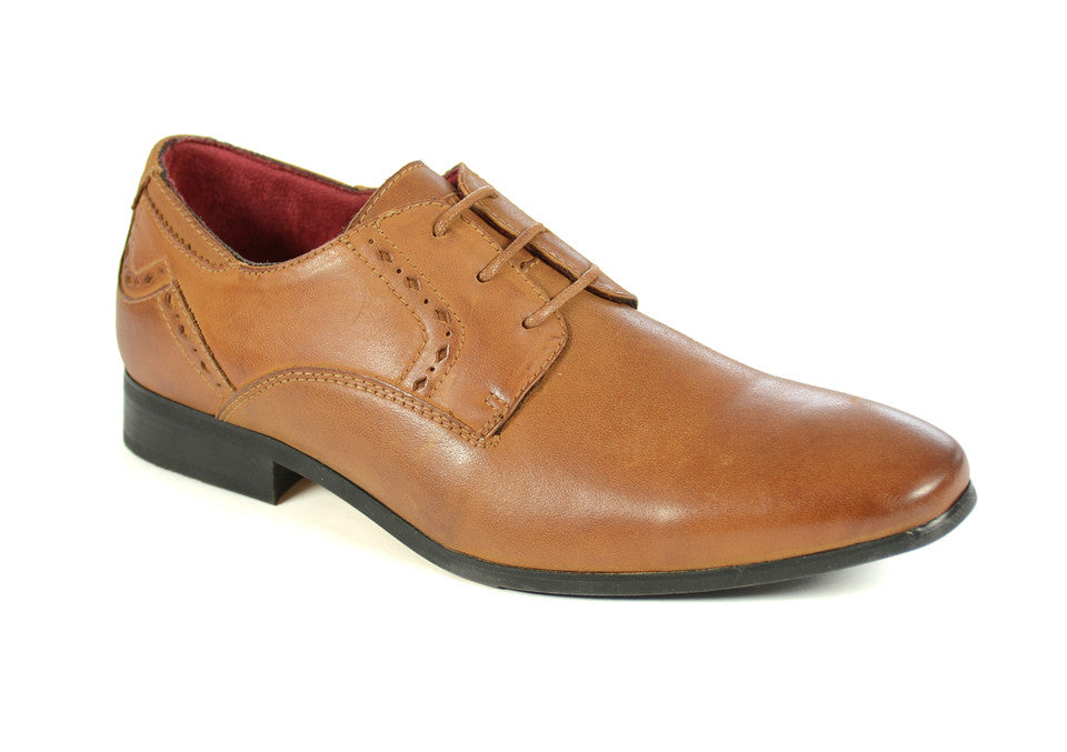 Front Rambla 2 Derby Shoes - Tan
