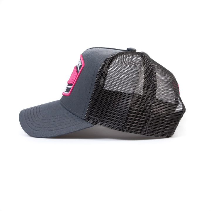 Societe Noir Marais Mesh Trucker Cap