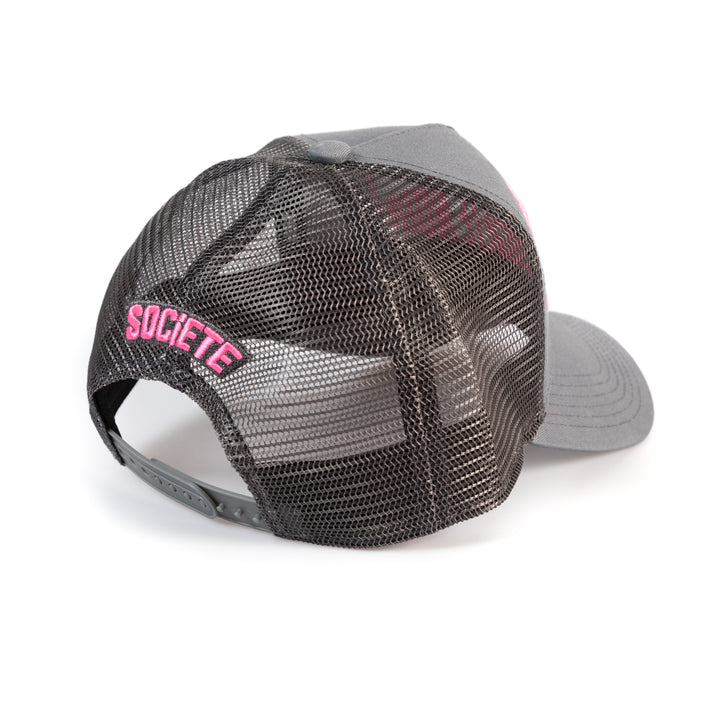 Societe Noir Marais Mesh Trucker Cap