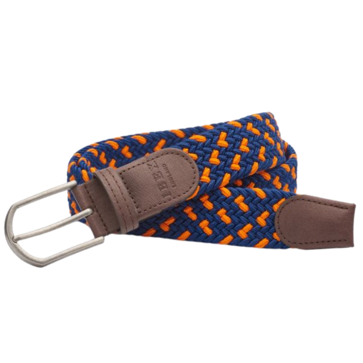 IBEX Repreve Eco Friendly Stretch Belt 9408 Navy Orange
