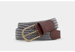 IBEX Repreve Eco Friendly Stretch Belt 9601 - Navy/ White