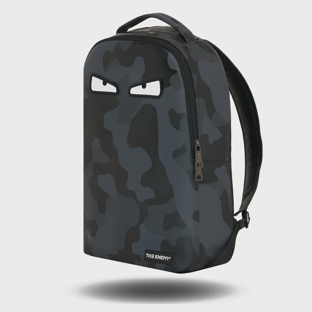 The Enemy Eyes Camo Backpack - Black Camo