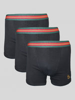 LUKE1977 Rick long boxer shorts - Black