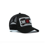 Christian Rose Iconic ll Red Rose plate cap - Black/White