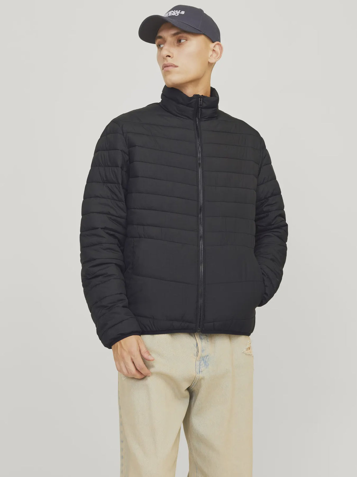 Jack & Jones State Packable Puffer Jacket - Black