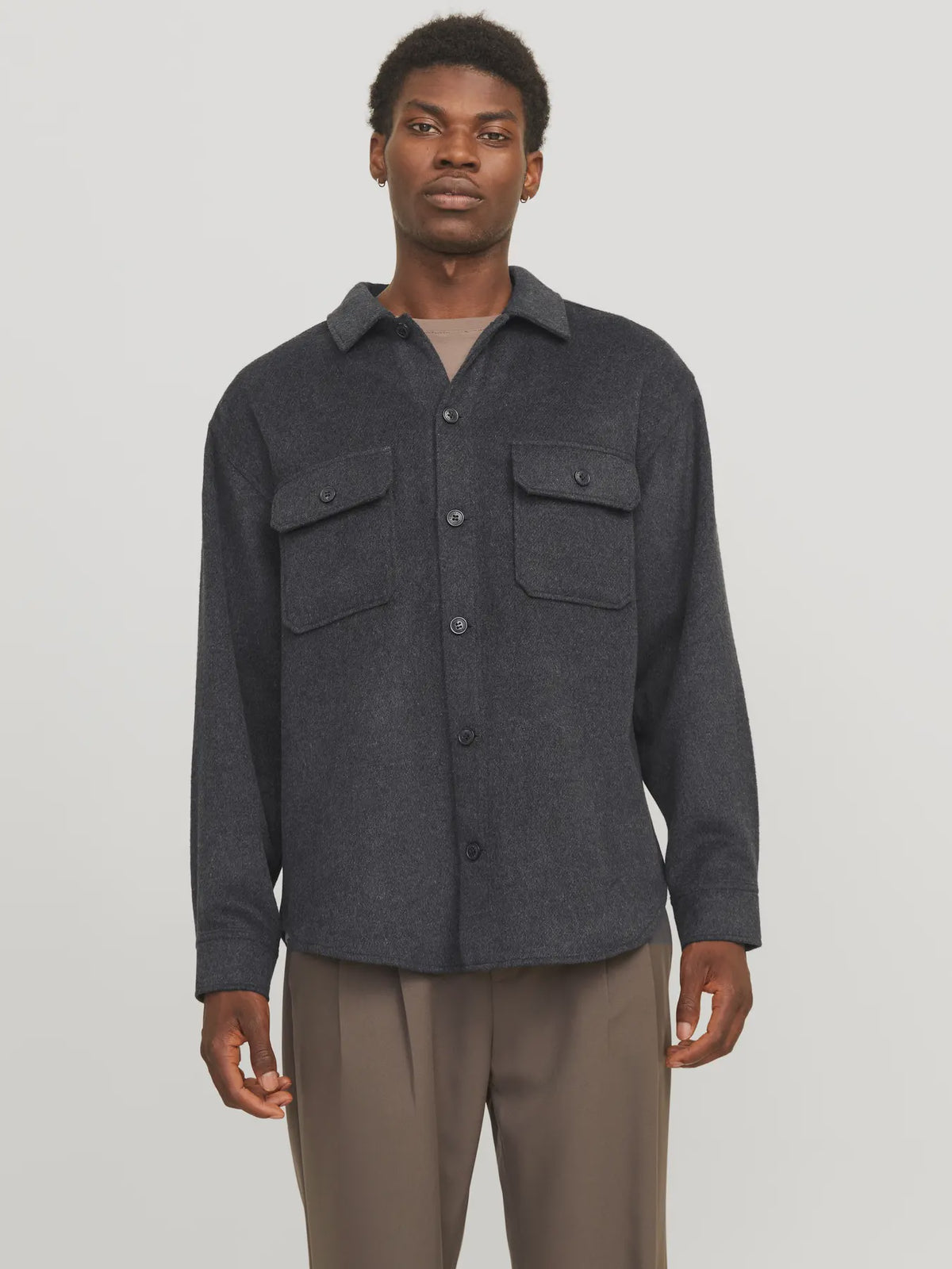 Jack & Jones Bradley Ollie Overshirt - Black