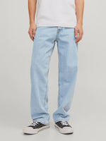 Jack & Jones Eddie Original 738 Loose Fit Jeans - Light Blue Denim