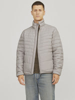 Jack & Jones State Packable Puffer Jacket - Atmosphere Grey