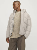 Jack & Jones World Puffer Jacket - Moonbeam