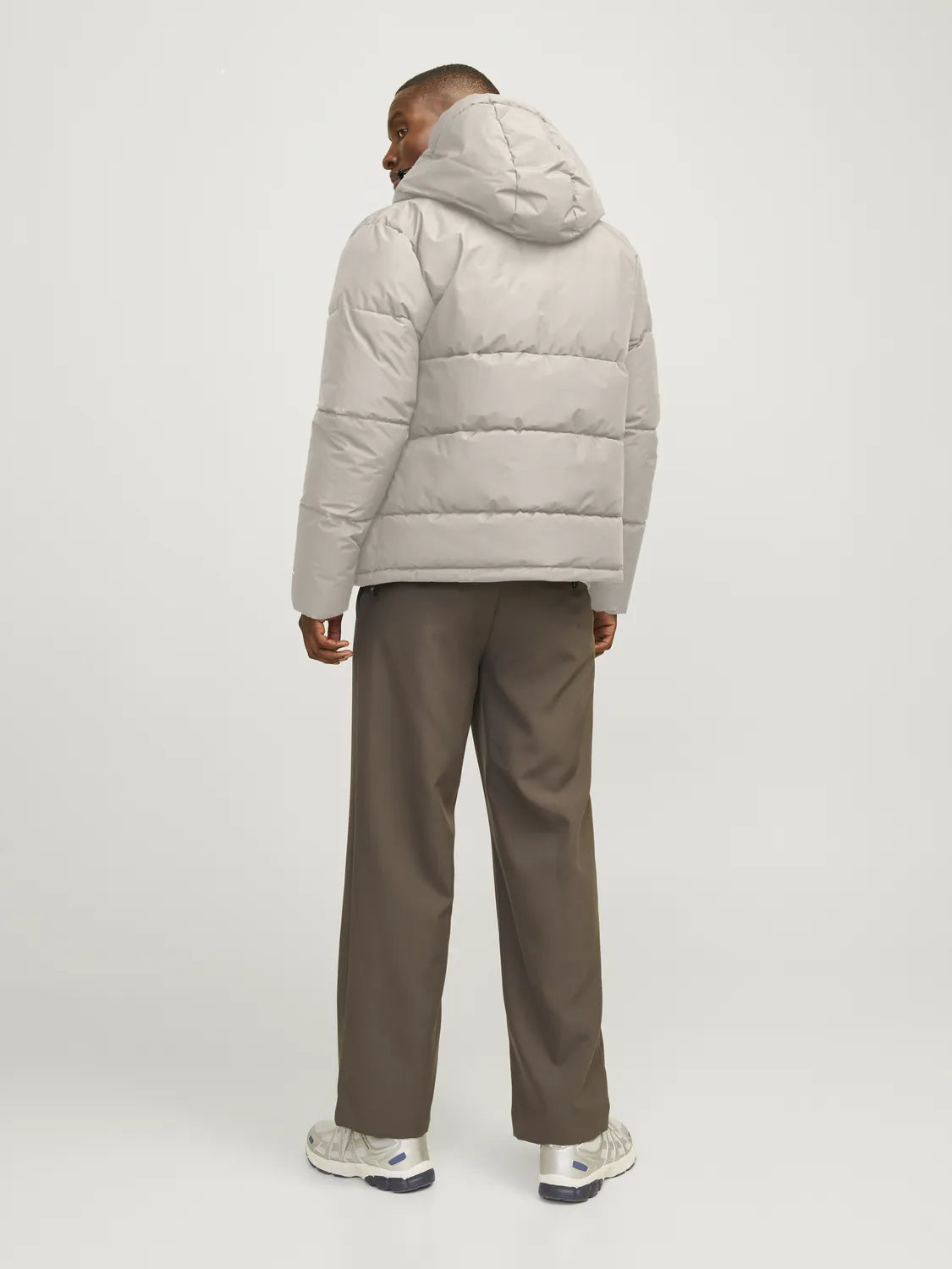 Jack & Jones World Puffer Jacket - Moonbeam