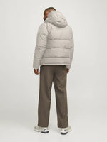 Jack & Jones World Puffer Jacket - Moonbeam