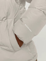 Jack & Jones World Puffer Jacket - Moonbeam