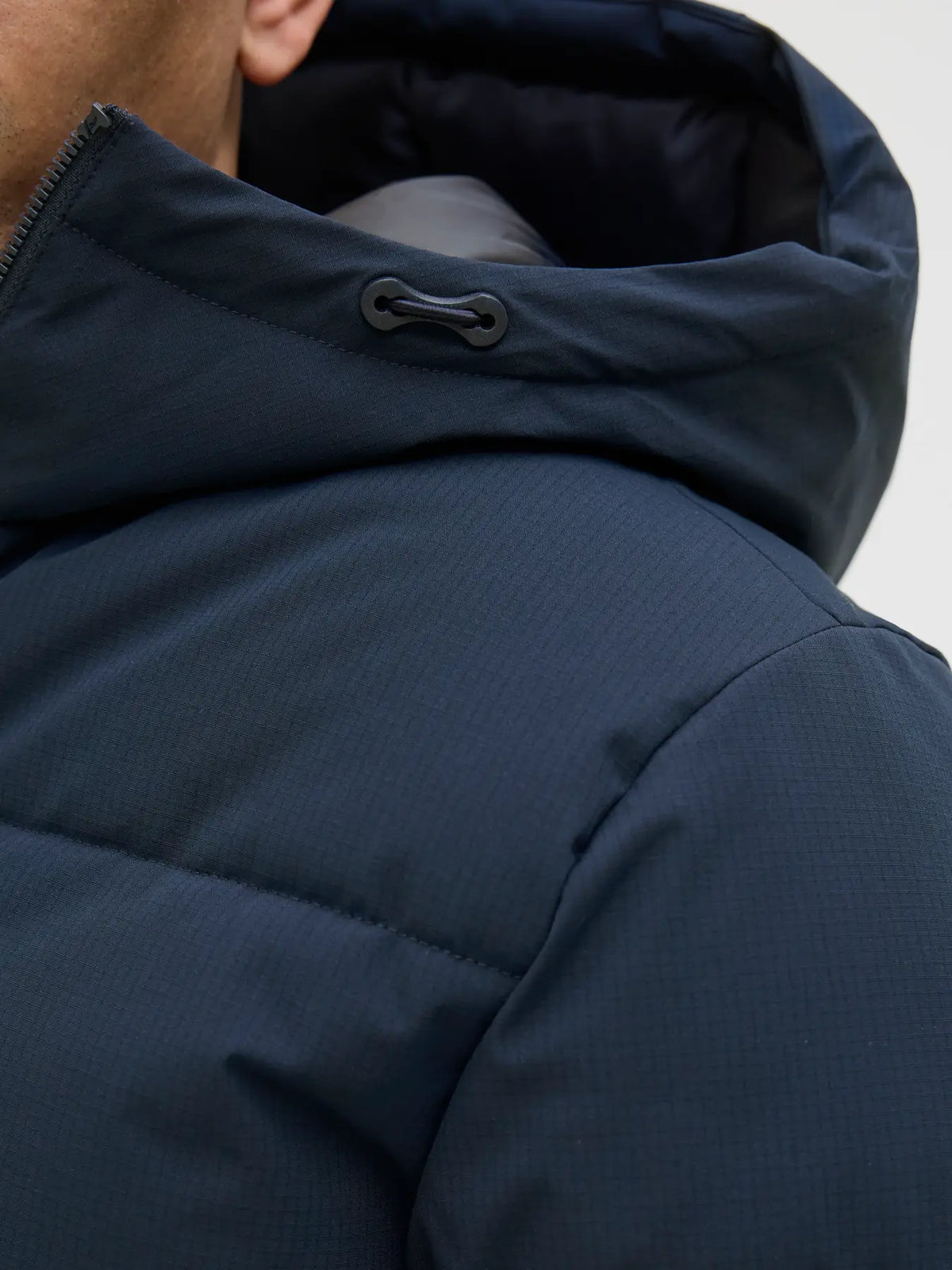 Jack & Jones World Puffer Jacket - Sky Captain Blue