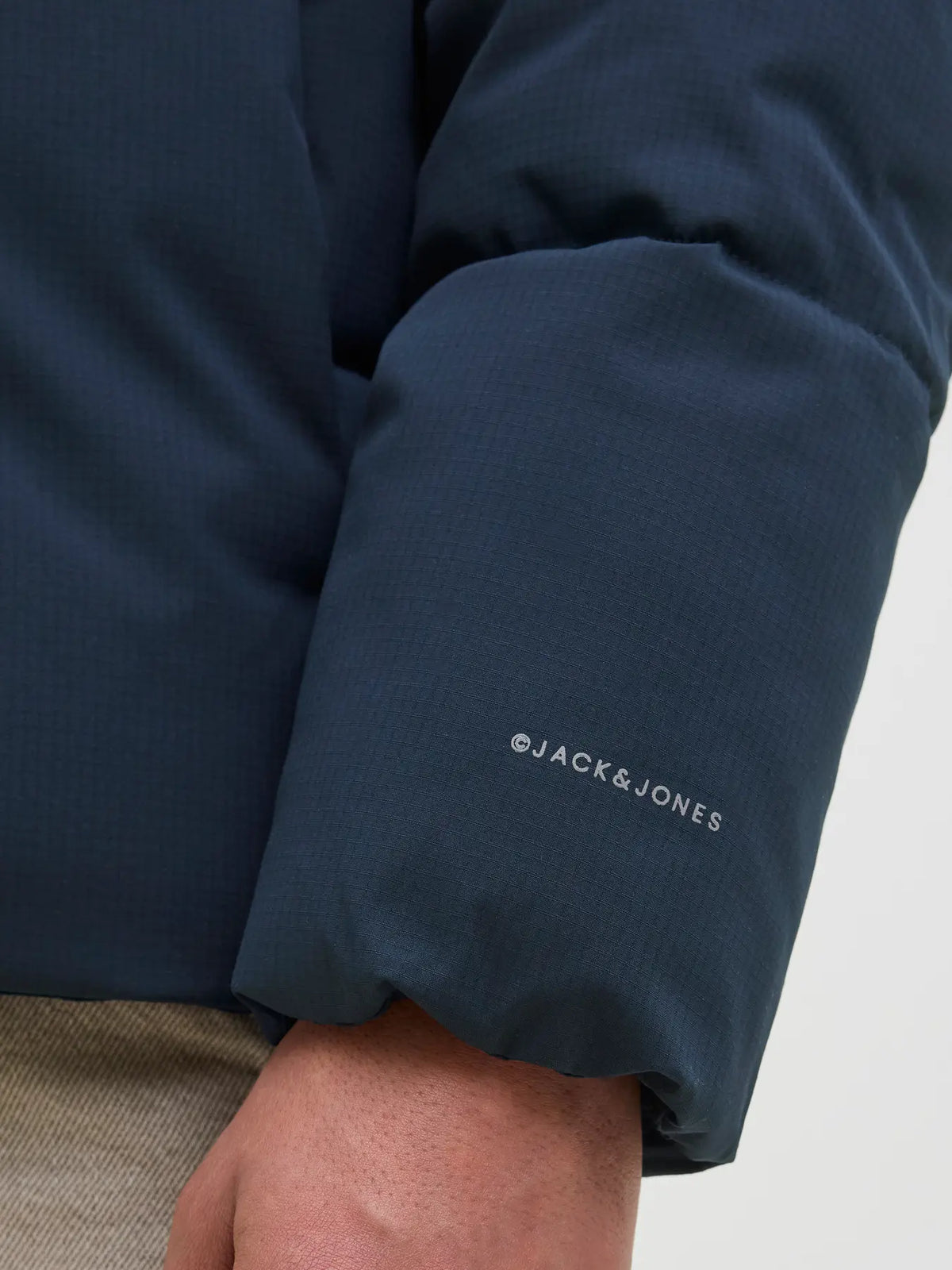 Jack & Jones World Puffer Jacket - Sky Captain Blue