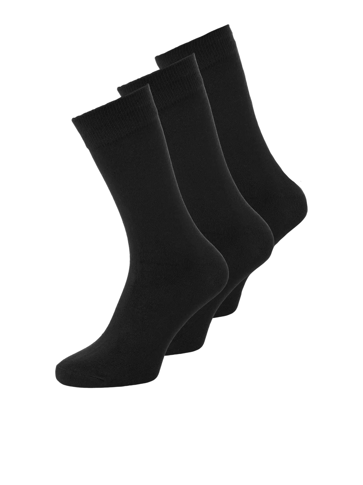 Jack & Jones Bamboo Socks 3 Pack - Black