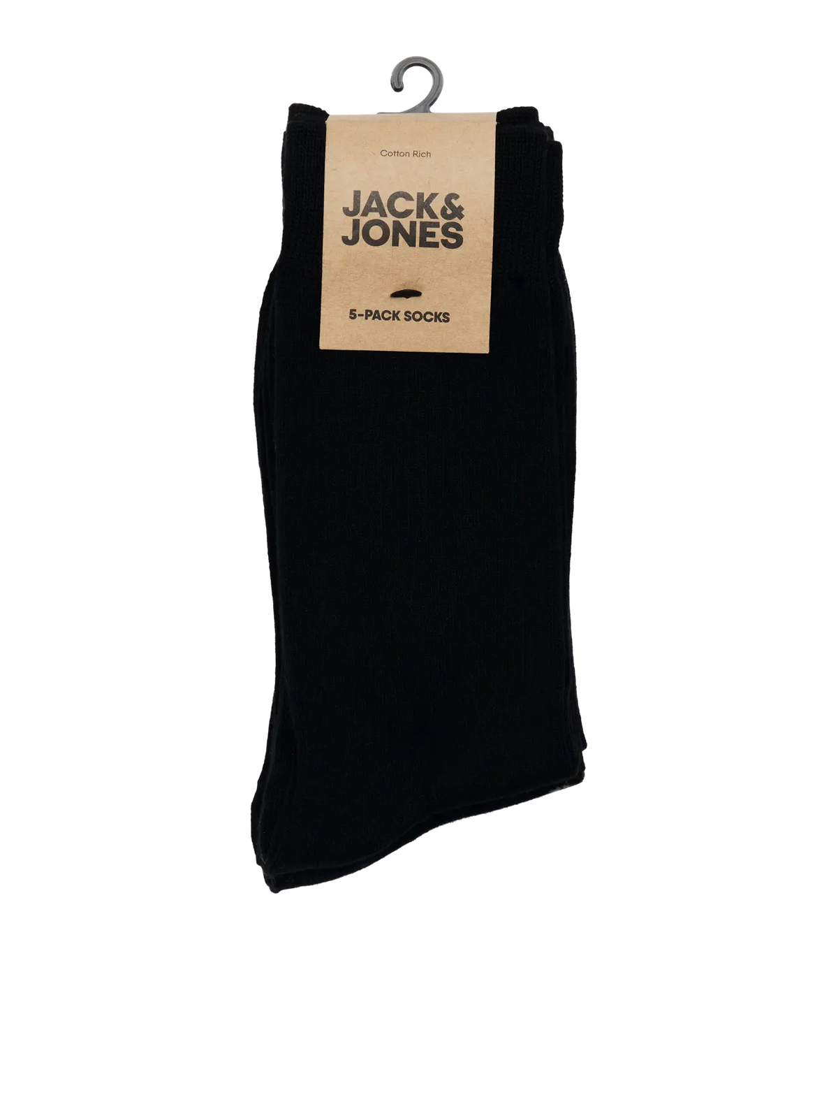 Jack & Jones Bamboo Socks 3 Pack - Black