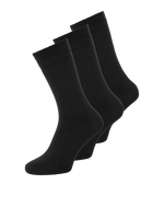 Jack & Jones Bamboo Socks 3 Pack - Black
