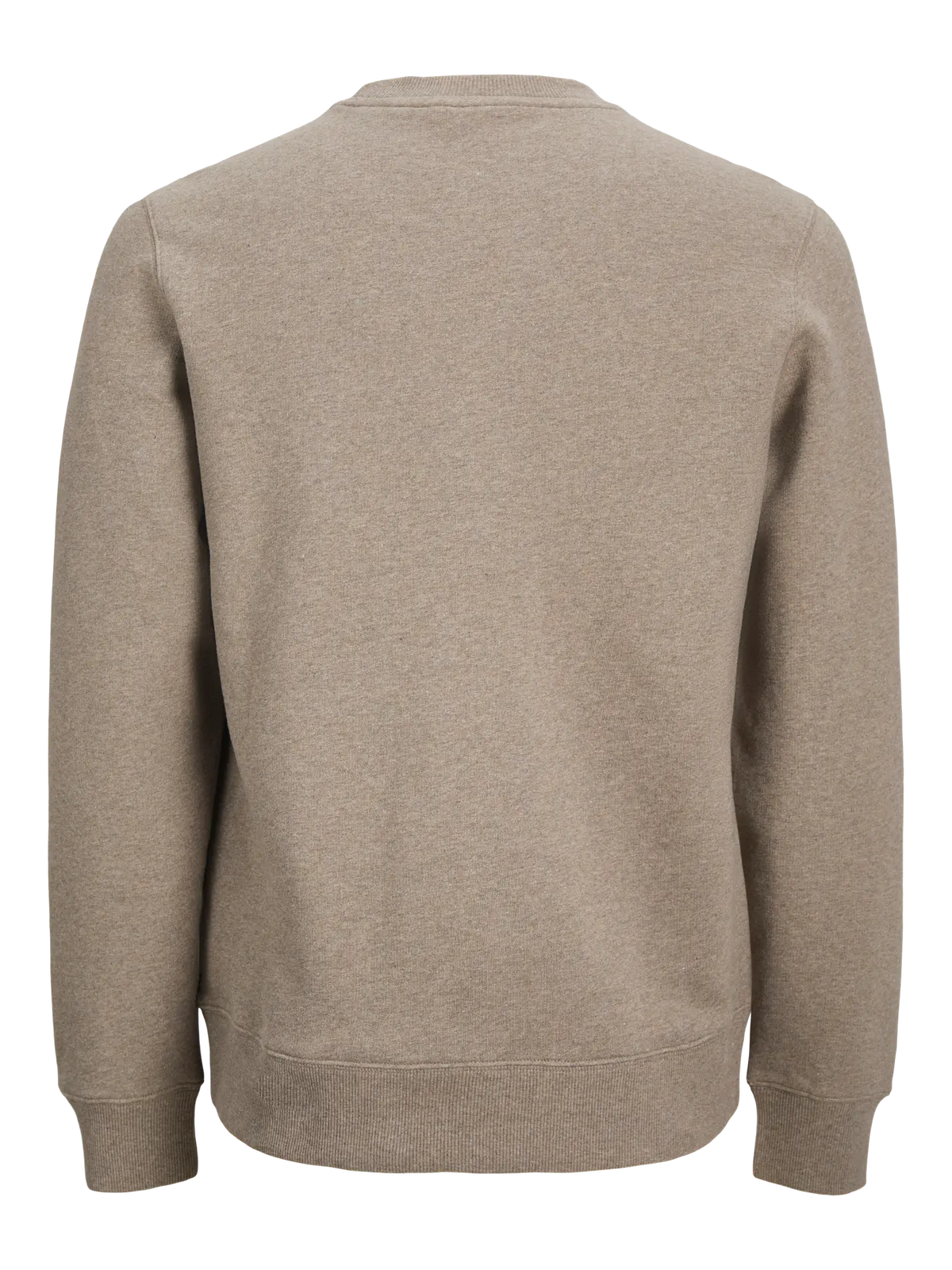 Jack & Jones Clogan Crew Neck Sweatshirt - Brindle Melange