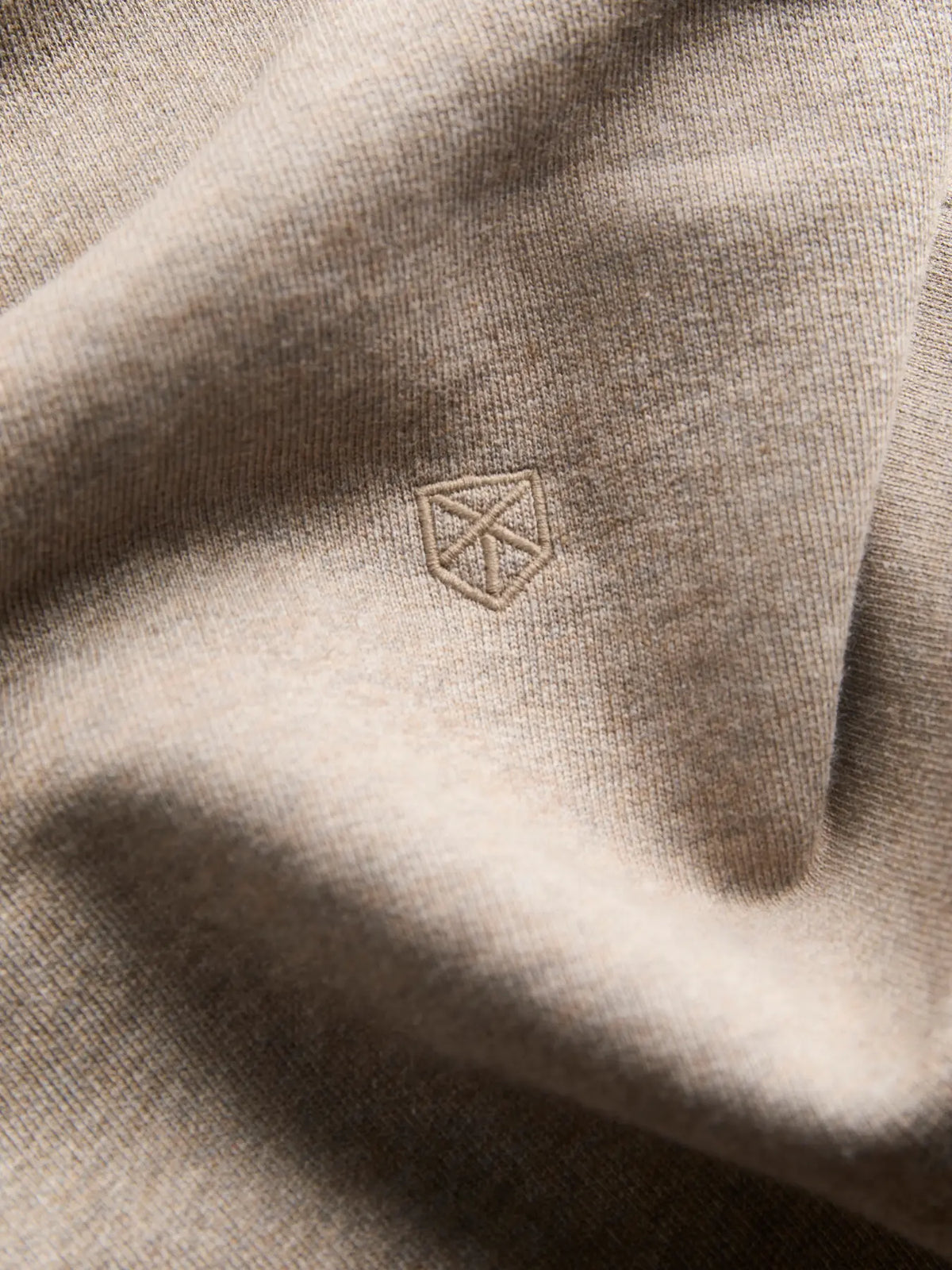 Jack & Jones Clogan Crew Neck Sweatshirt - Brindle Melange