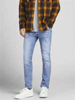 Jack & Jones Glenn Original 030 Slim Fit Jeans - Light Blue