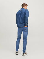 Jack & Jones Glenn Original 223 Slim Fit Jeans - Mid Blue