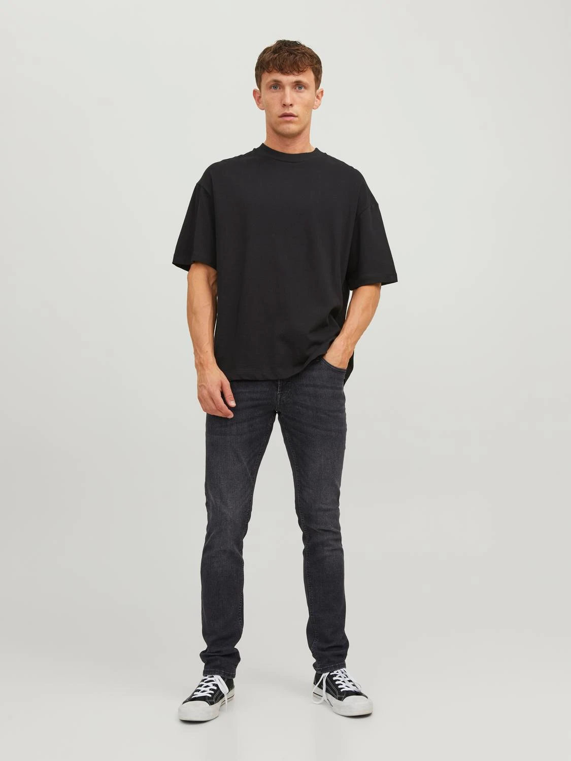 Jack & Jones Glenn Original 270 Slim Fit Jeans - Washed Black