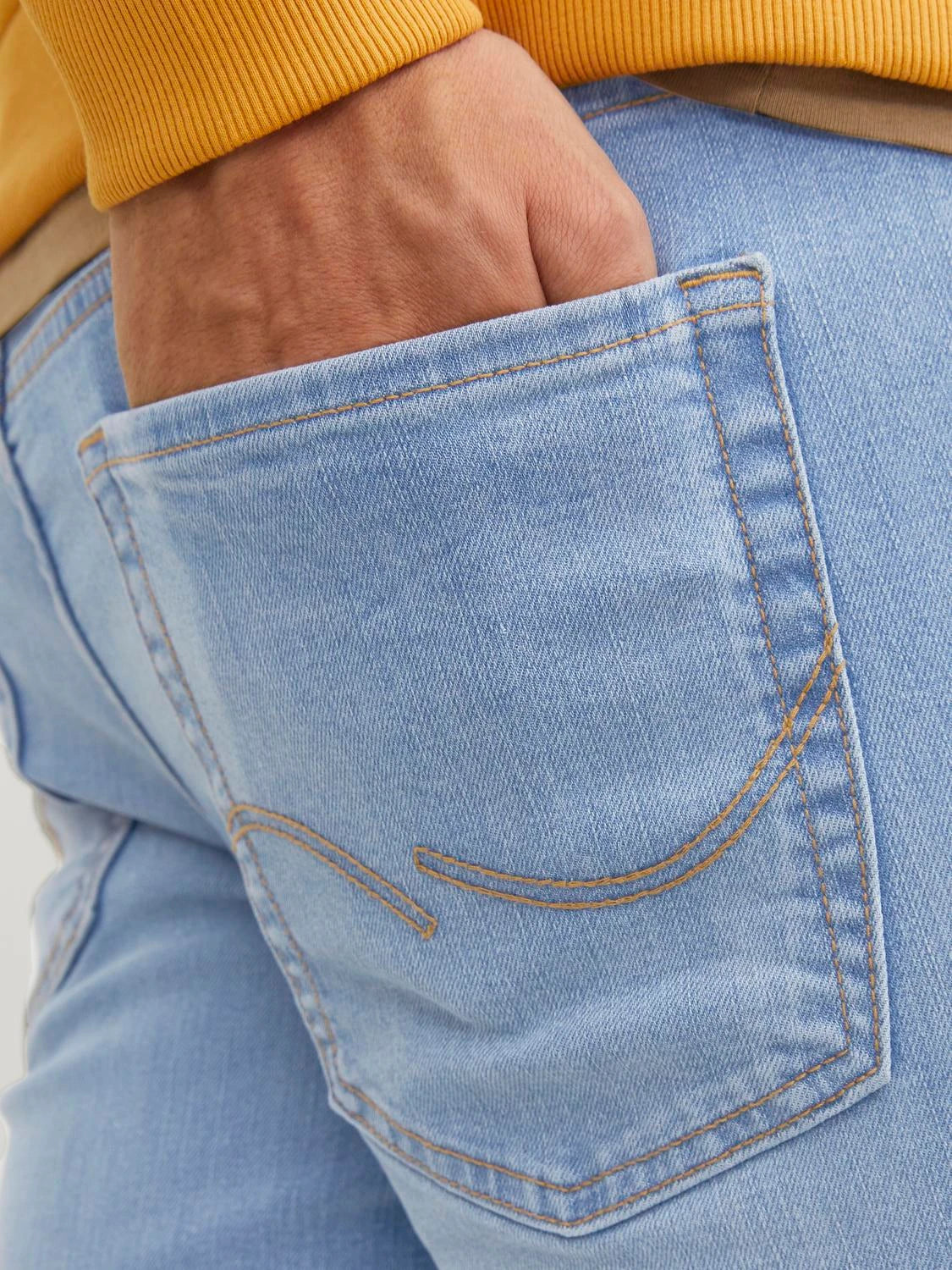 Jack & Jones Glenn Original 330 Slim Fit Jeans - Light Blue