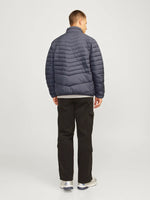 Jack & Jones State Packable Puffer Jacket - Asphalt Grey