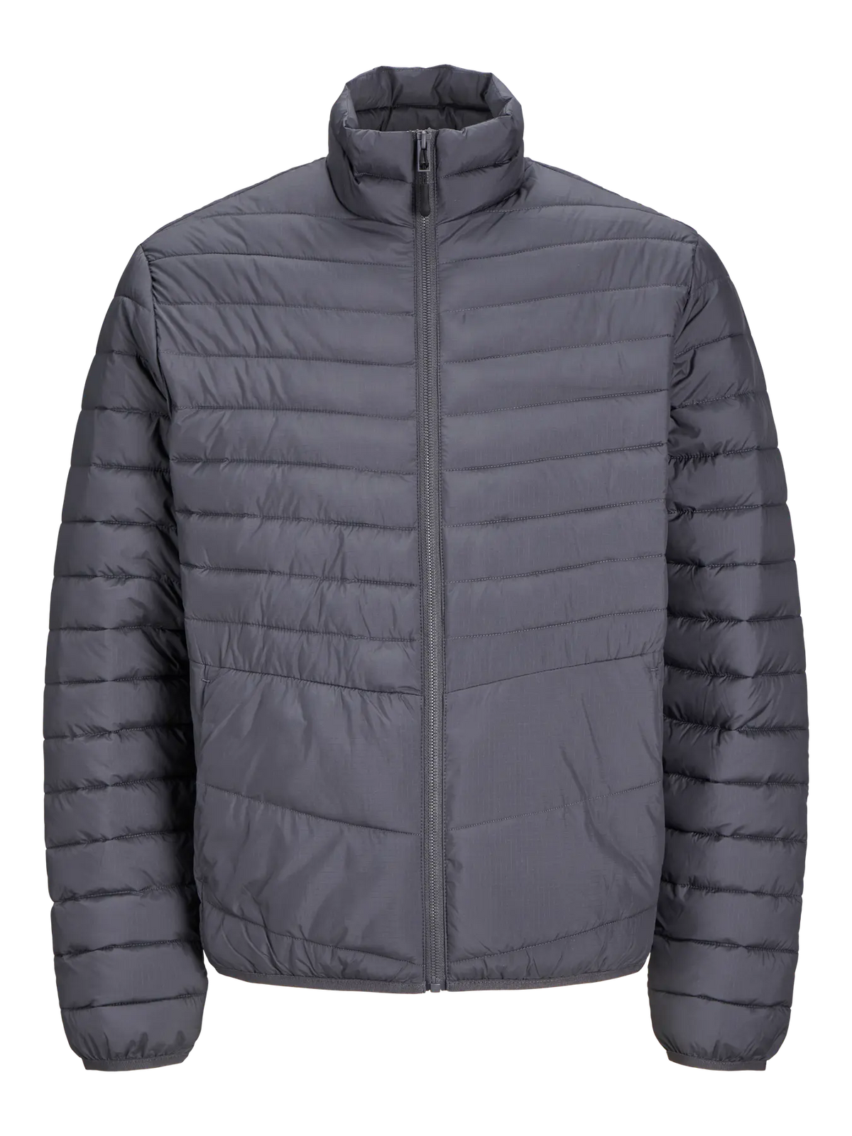Jack & Jones State Packable Puffer Jacket - Asphalt Grey