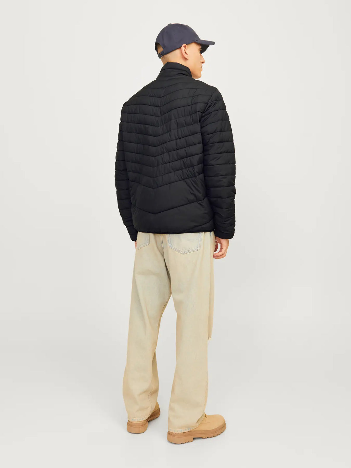 Jack & Jones State Packable Puffer Jacket - Black