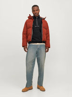 Jack & Jones Vesterbro Half Zip Fleece - Black