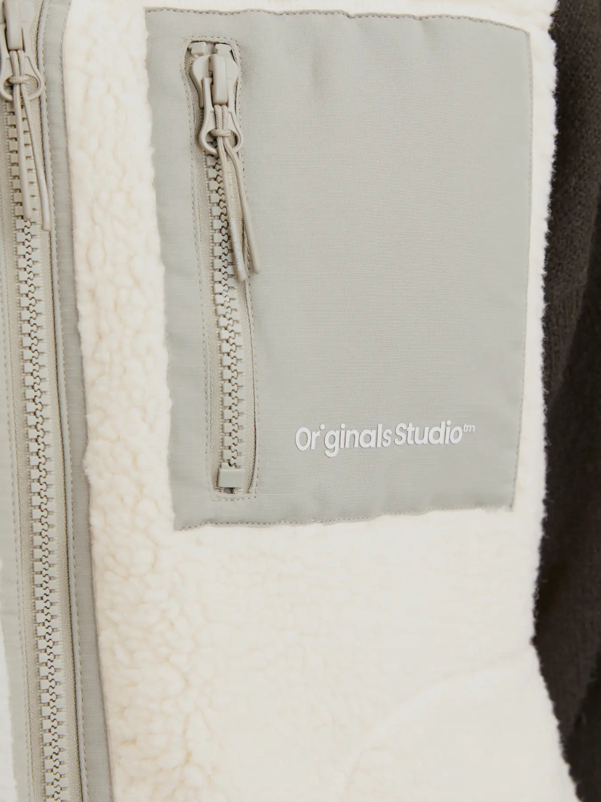 Jack & Jones Vesterbro Teddy Gilet - Cloud Dancer