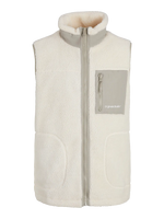 Jack & Jones Vesterbro Teddy Gilet - Cloud Dancer