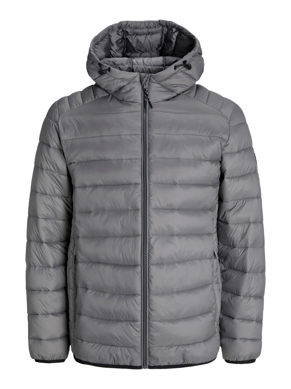 Jack & Jones World Puffer Jacket - Castlerock Grey