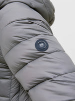 Jack & Jones World Puffer Jacket - Castlerock Grey