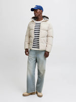 Jack & Jones World Puffer Jacket - Moonbeam