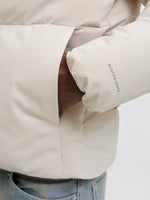 Jack & Jones World Puffer Jacket - Moonbeam