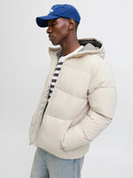Jack & Jones World Puffer Jacket - Moonbeam