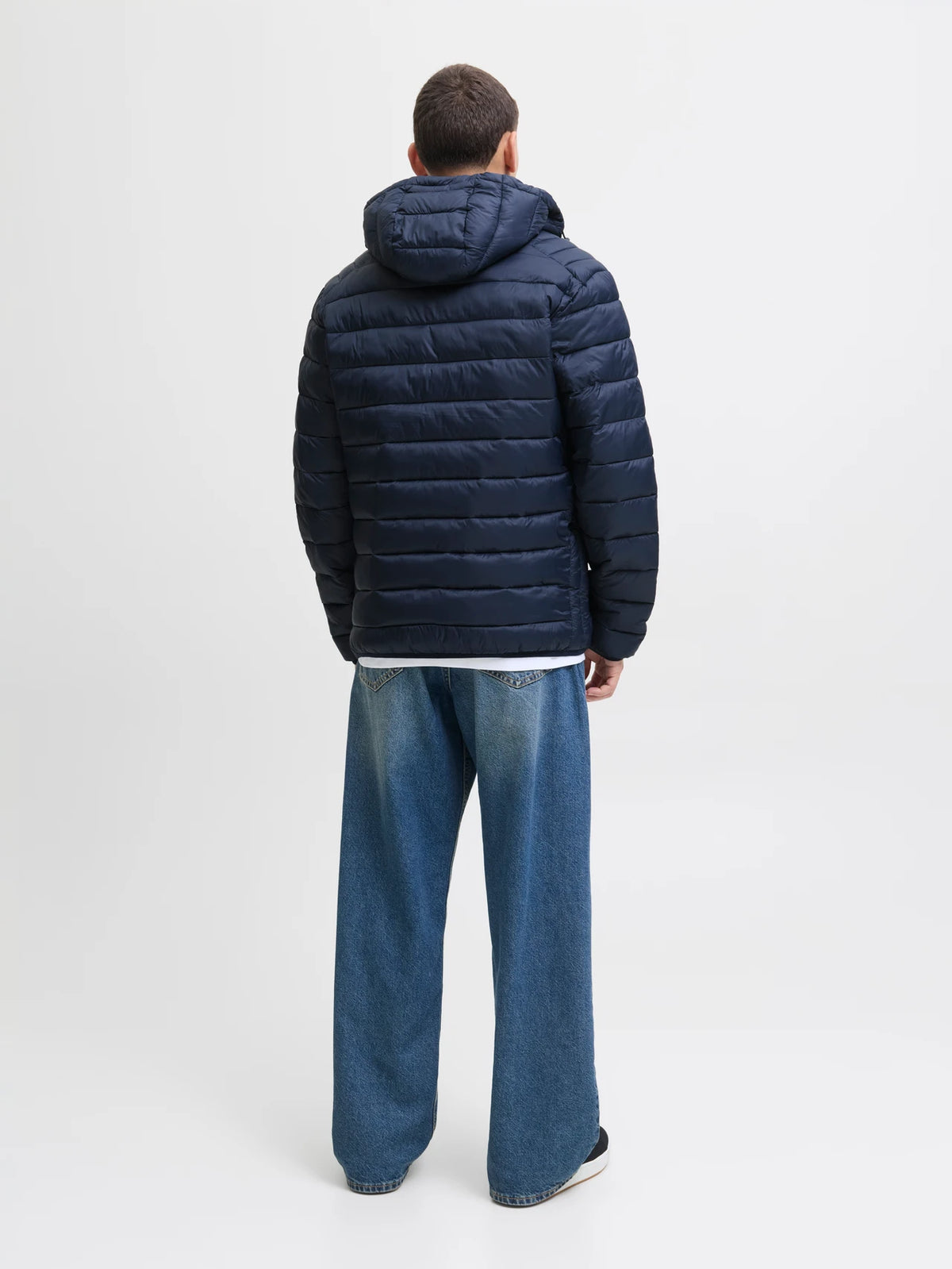 Jack & Jones World Puffer Jacket - Sky Captain Blue