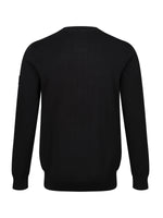 LUKE1977 Berwick Knitted Crew Jumper - Black