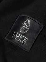 LUKE1977 Berwick Knitted Crew Jumper - Black