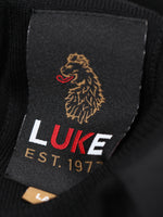 LUKE1977 Berwick Knitted Crew Jumper - Black