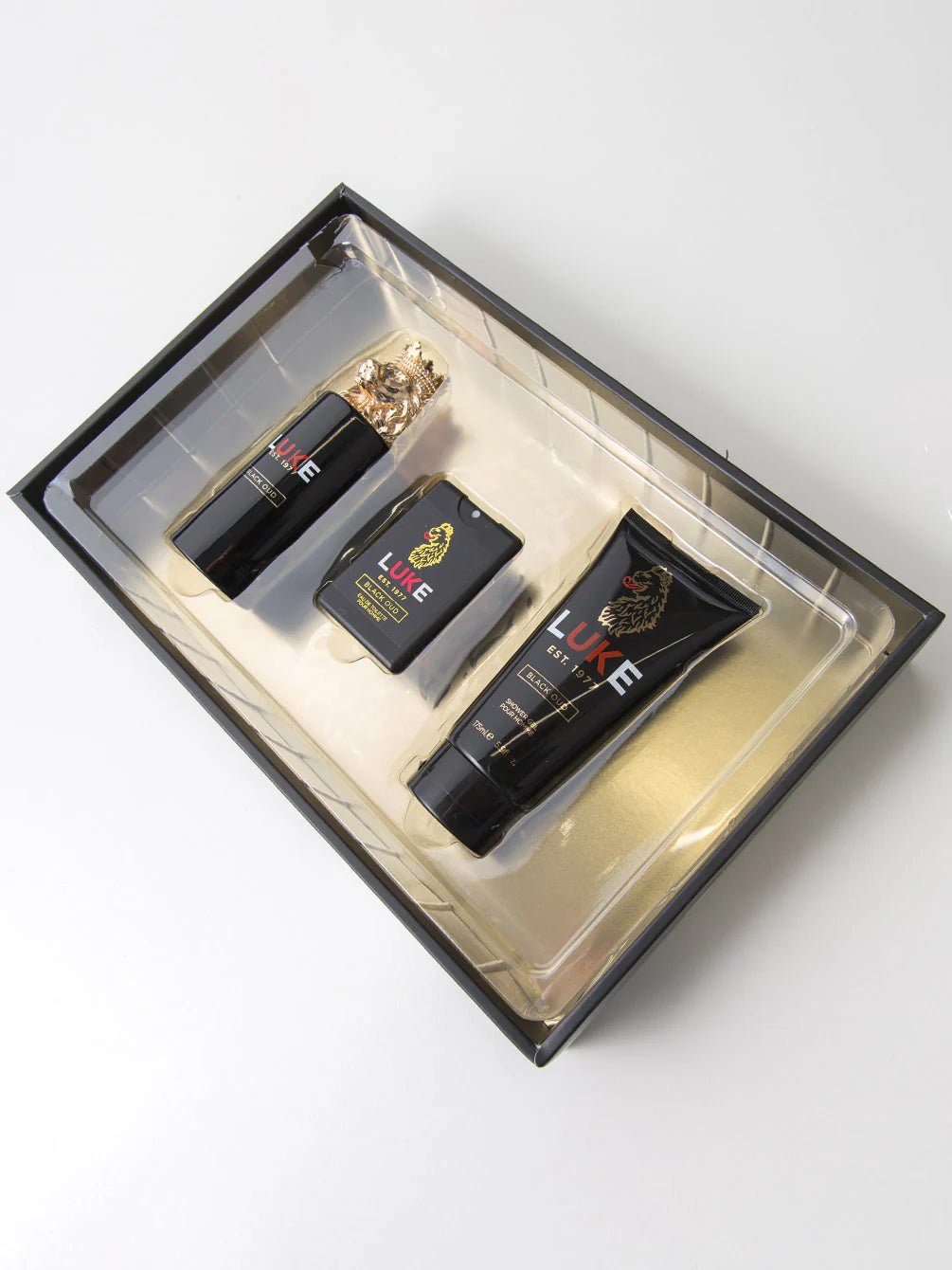 LUKE1977 Black Oud 3 Piece Gift Set
