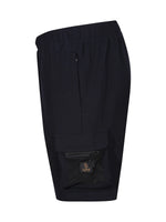 LUKE1977 Optimize Woven Cargo Shorts - Navy Blue