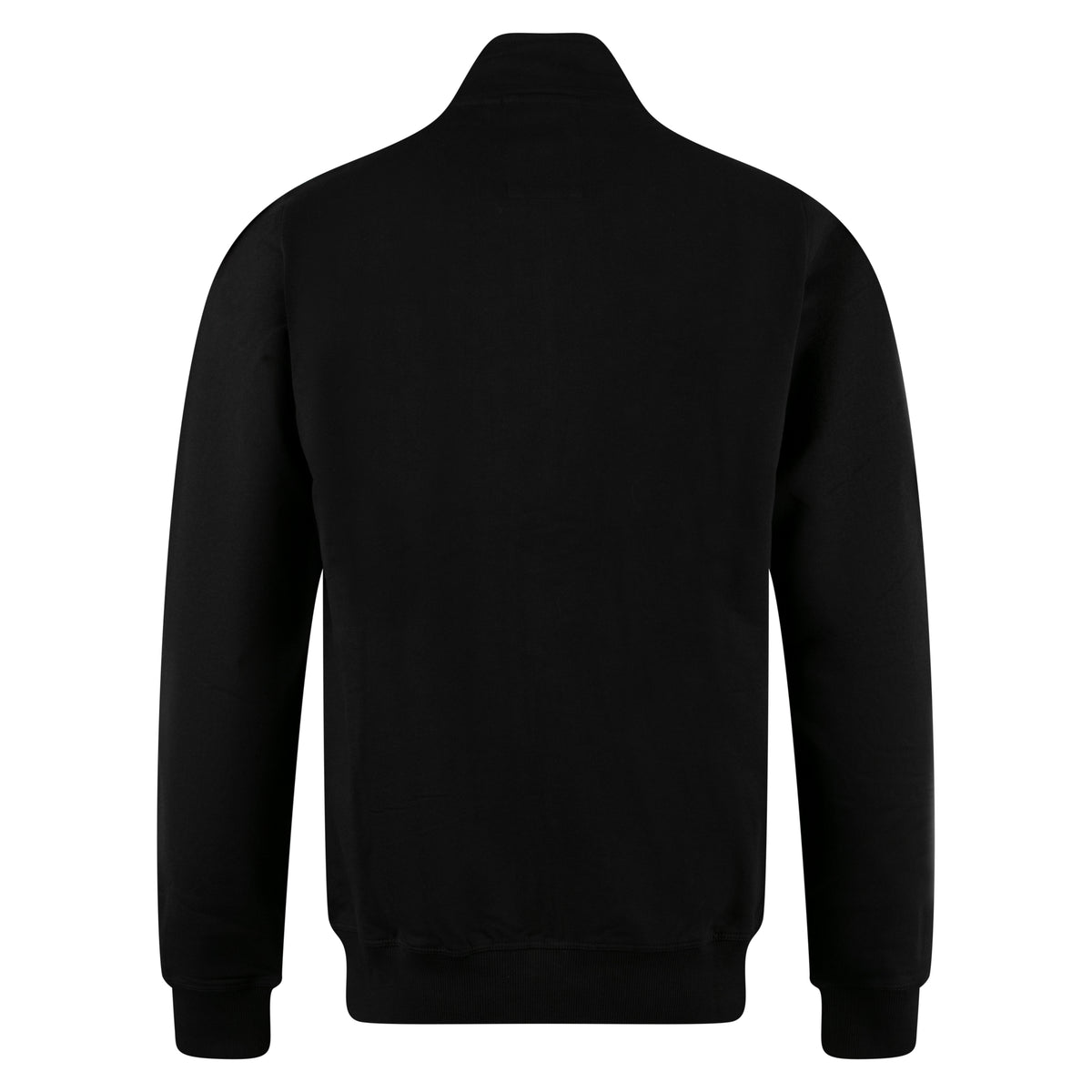 LUKE1977 Sutton Ontrast Pocket Full Zip Funnel Neck - Black