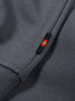 LUKE1977 Sydney 1/4 Zip Sweatshirt - Charcoal